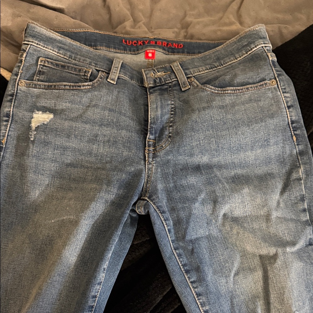 Lucky Brand Women's Classic Blue Straight Leg Jeans